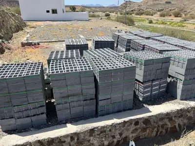 بلك بركاني  اسمنتي و احمر جميع المقاسات من المدينه المنوره 13