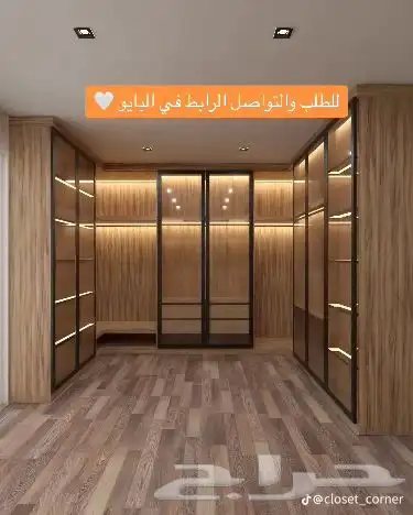 نجارة ابواب ودواليب وديكورات داخلية 0