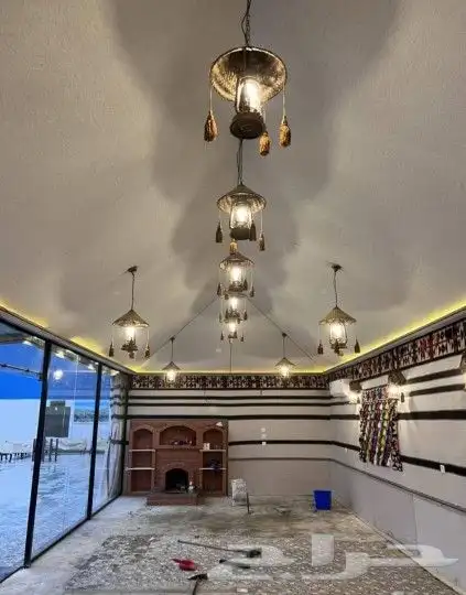 خيمة الصقور الهبه مع الاثاث 6