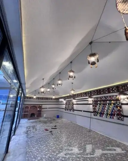 خيمة الصقور الهبه مع الاثاث 4