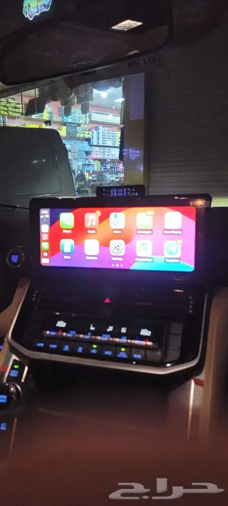 شاشة جيب لاندكروزر 24 4