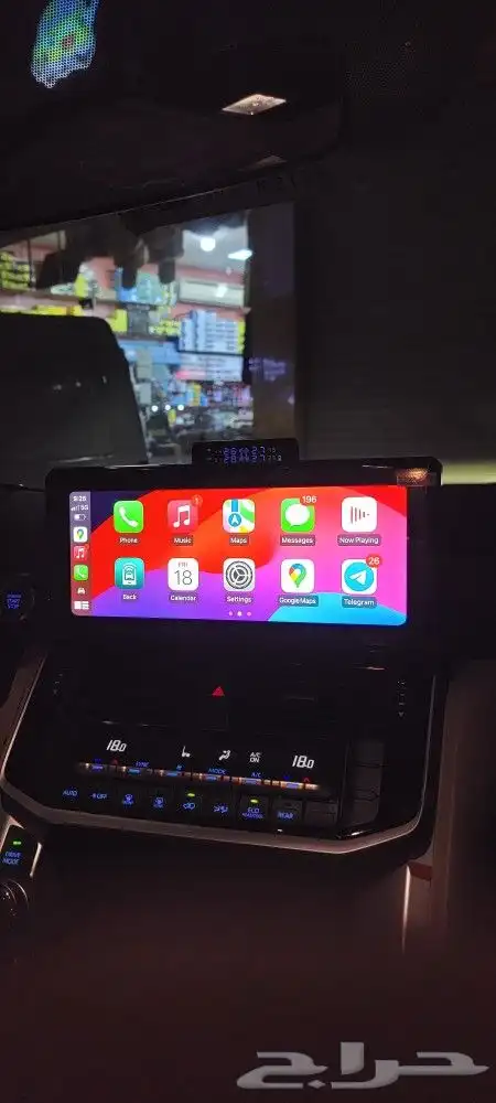 شاشة جيب لاندكروزر 24 2