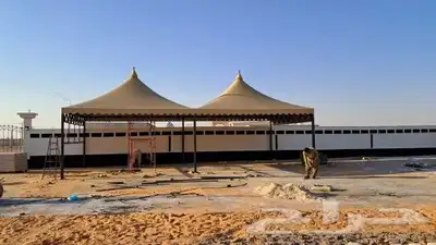 مظلات سواتر جلسات شبوك مزارع كلادنج 5