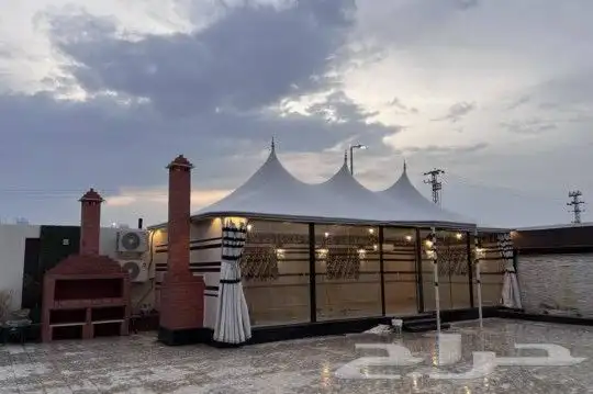 خيمة الصقور الهبه مع الاثاث 0