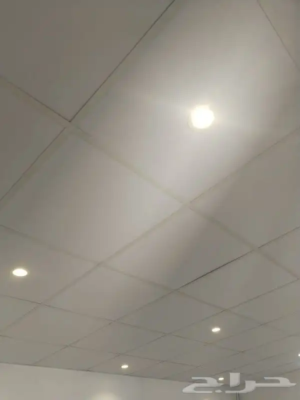 سقف مستعار وجبس بورد شرايح المنيوم 0