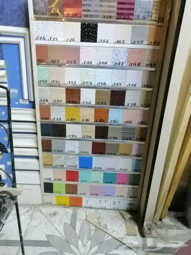 سقف مستعار وجبس بورد شرايح المنيوم 10