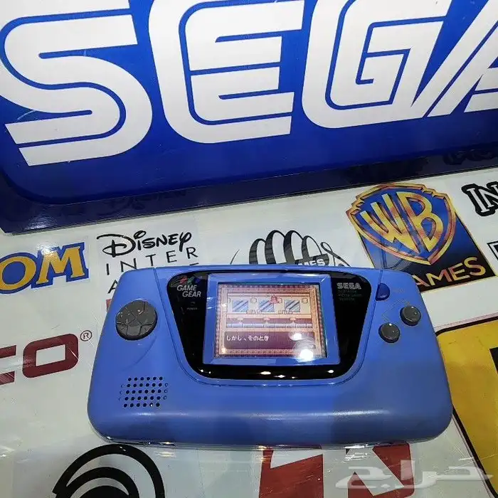 جهاز سيجا جيم جير باللون الازرق النادر 1