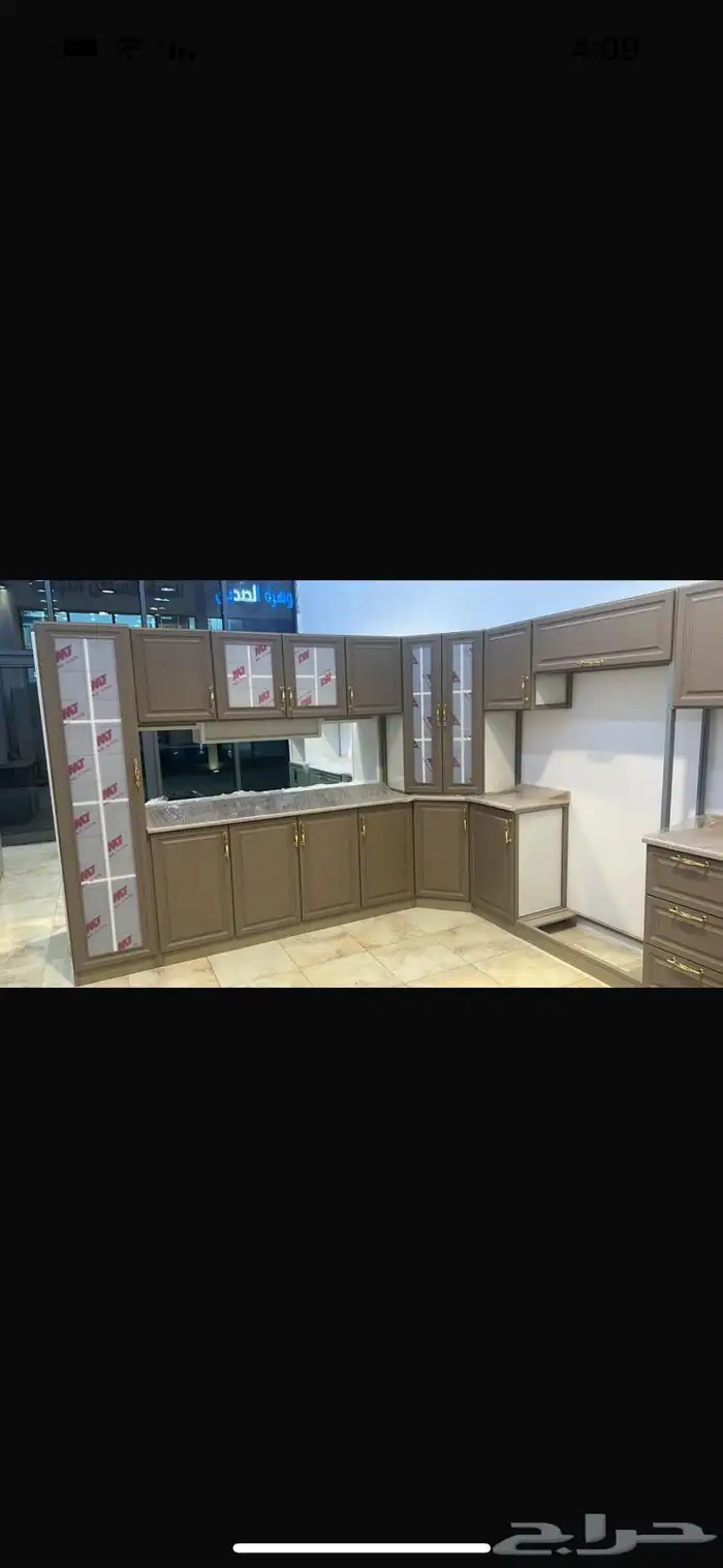 دولاب مطبخ جديد صاج 6 متر 2300 14