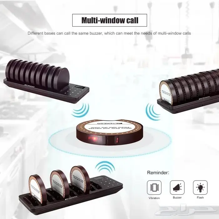 اجهزة نداء على العملاء call system 8