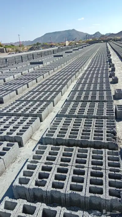 بلك بركاني  اسمنتي و احمر جميع المقاسات من المدينه المنوره 12