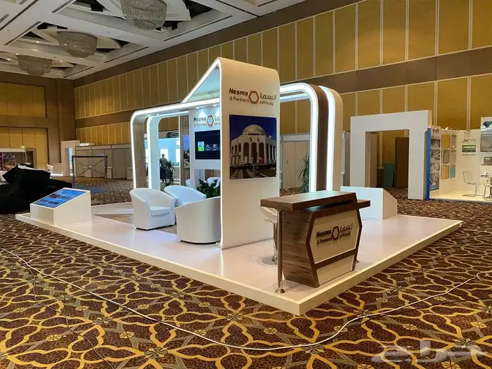 تصنيع بوثات للمعارض والمؤتمرات 1