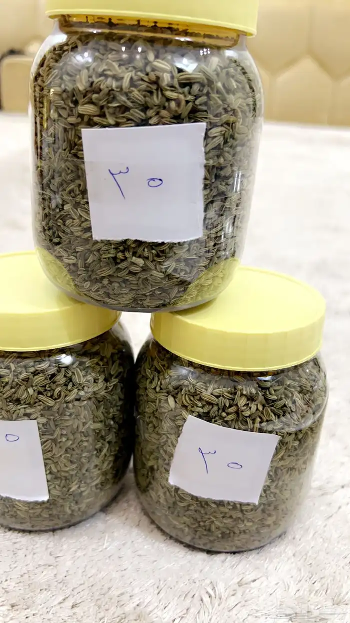 بهارات مغسلة ومنظفة ومطحونه على النظر العلب الوحدة ب 25 6