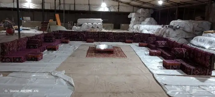 لمسات تراثية الخميس للبيوت الشعر والمجالس التراثيه. 3