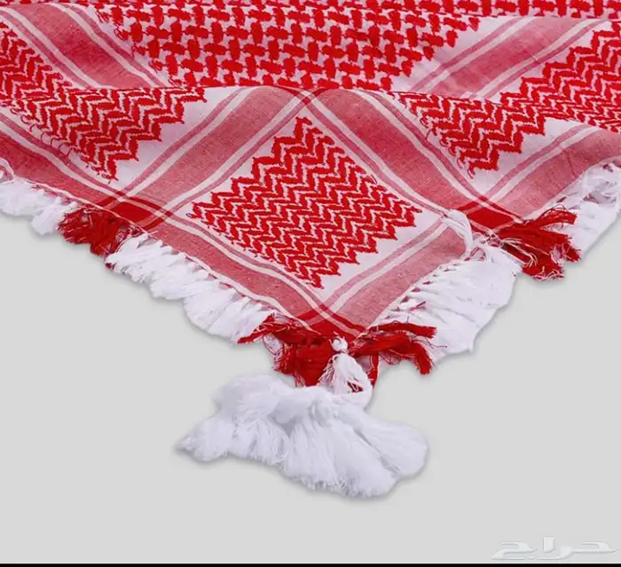 شماغ قديمة تراثية مهدب 4