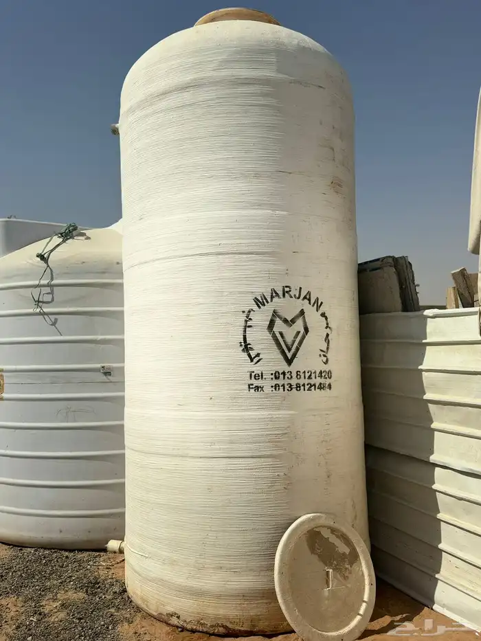 خزان ماء للبيع 12000الف التر فيبر المريكي 4