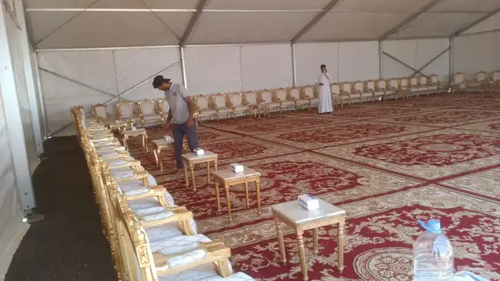 فني تركيب خيام بالمملكة العربية السعوديه تاجير خيام اوربية 6