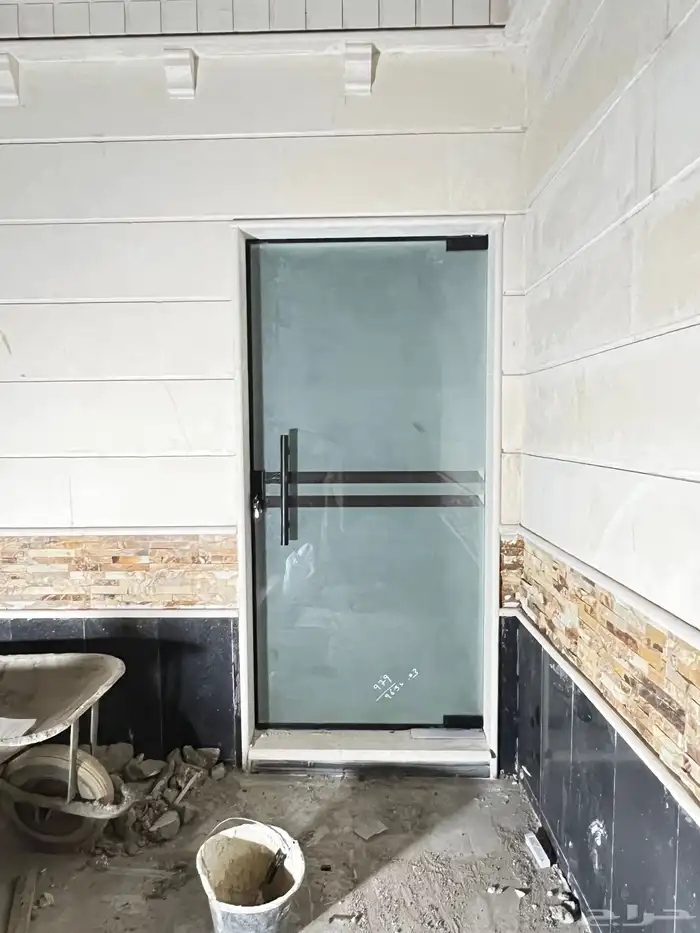 دربزين استيل باب ليزر المينويم شباك باب 3