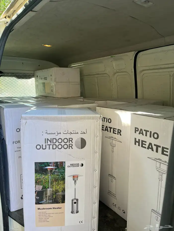 دفايات غازية ذات جودة عالية ( غير قابلة للصدأ تماما  ) ضمان 8