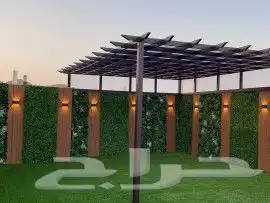 تنسيق حدائق وديكورات ومظلات جلسات 2