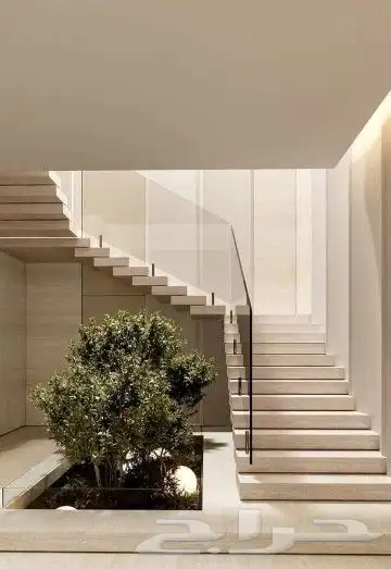 زجاج درج درابزين سلم 3