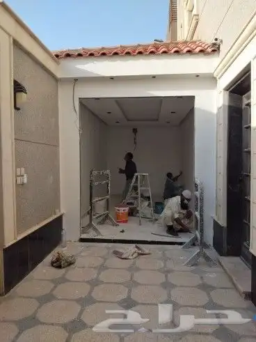 بنا ملاحق وترميم دهانات وديكورات 12