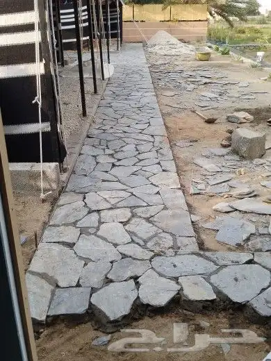 يوجد معلمين تلبيسات حجر تنومه وحجر بللحمر وحجرطبيعي 6