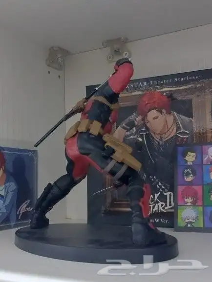 deadpool figure and manga فيقر ديدبول و مانجا 2