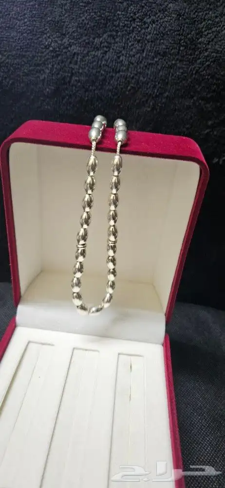 سبحه من الفضه عيار 925 الخالص 1