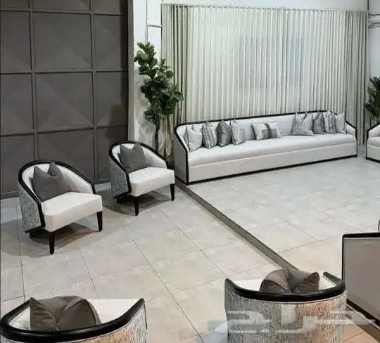 تفصيل كنب وجلسات ارضية ومجالس ارضية ومغربية وتنجيد 33