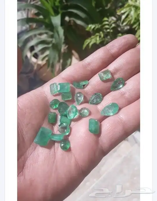 زمرد كولمبي طبيعي غير معالج 0