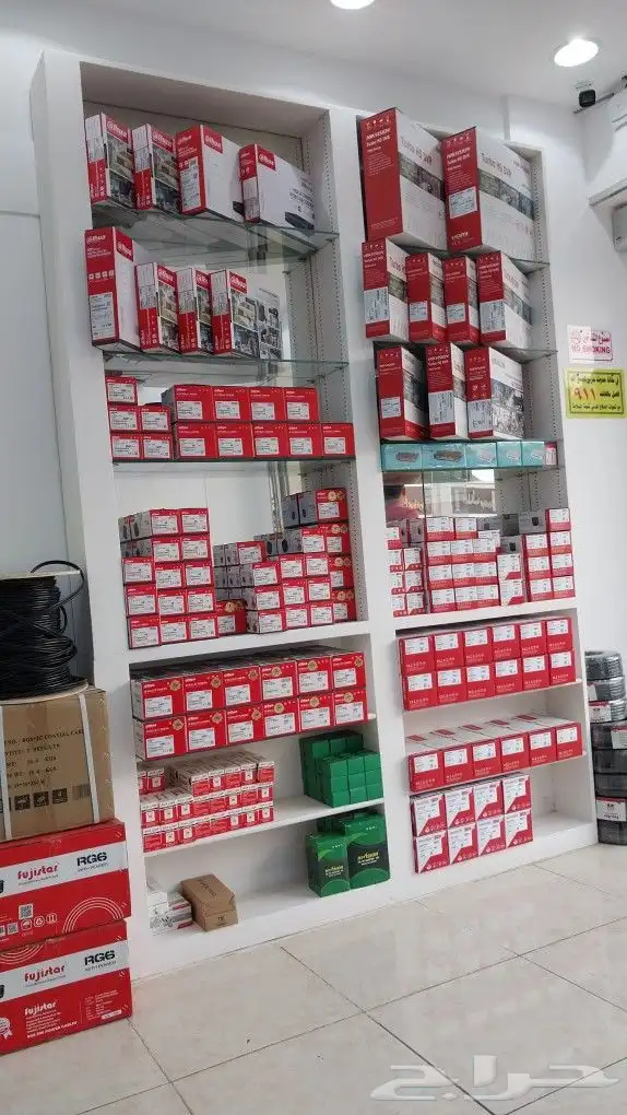تركيب كاميرات وشبكات مكه 1
