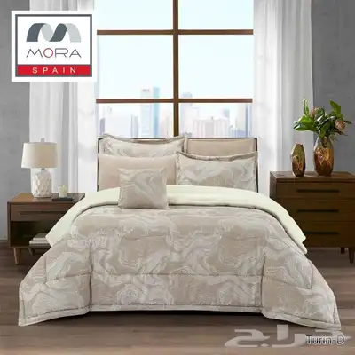 افخم مفارش شتويه ماركه مورا صناعه اسبانيه 9