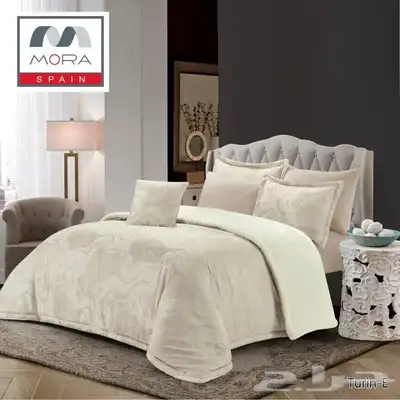 افخم مفارش شتويه ماركه مورا صناعه اسبانيه 6