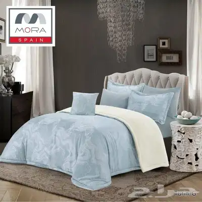 افخم مفارش شتويه ماركه مورا صناعه اسبانيه 1