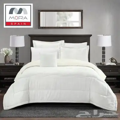 افخم مفارش شتويه ماركه مورا صناعه اسبانيه 19