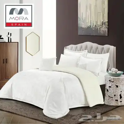 افخم مفارش شتويه ماركه مورا صناعه اسبانيه 18