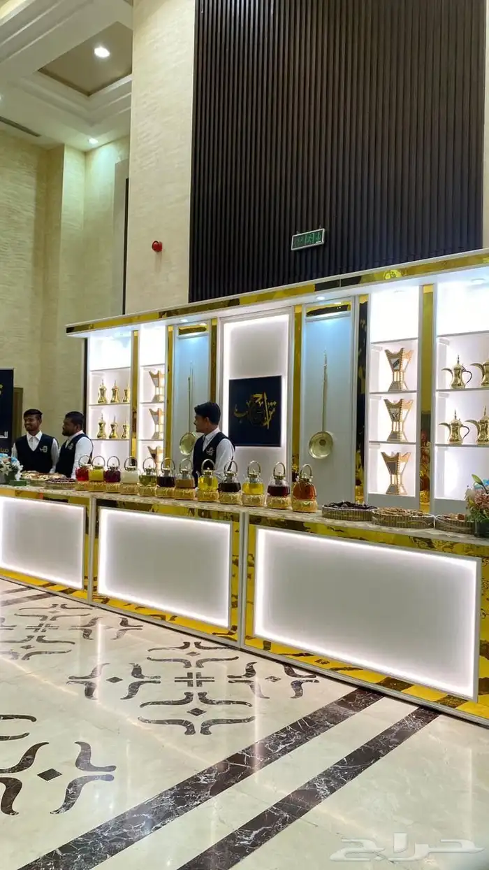 ضيافة vip ديكور استقبال زواجات 1