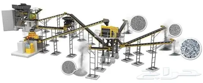 كساره غربال سير بحص صبيز 0