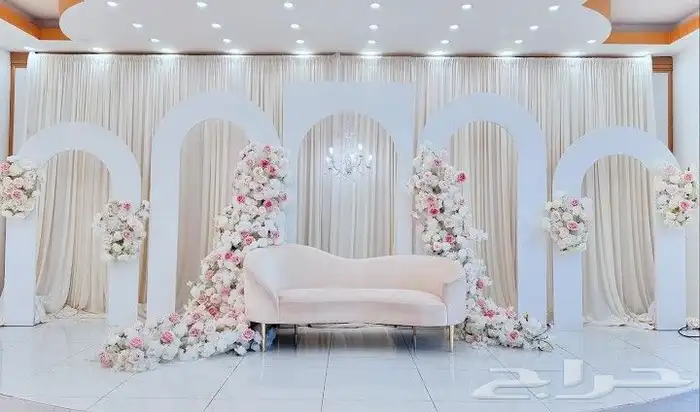 تأجير كوش استقبالات مداخل طاولات ضيافه طاولات شبكه ديجيهات 8