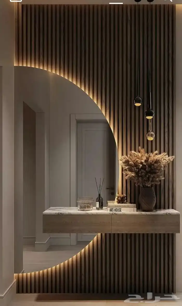 تصميم واجهات شاشات بديل خشب شيبورد فوم 3