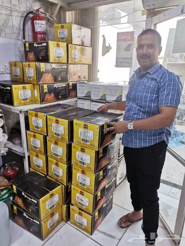 فحم شواء حطب مكاشيت بر رحلات شوي شبة ضو أغراض طلعة المجمعة 0