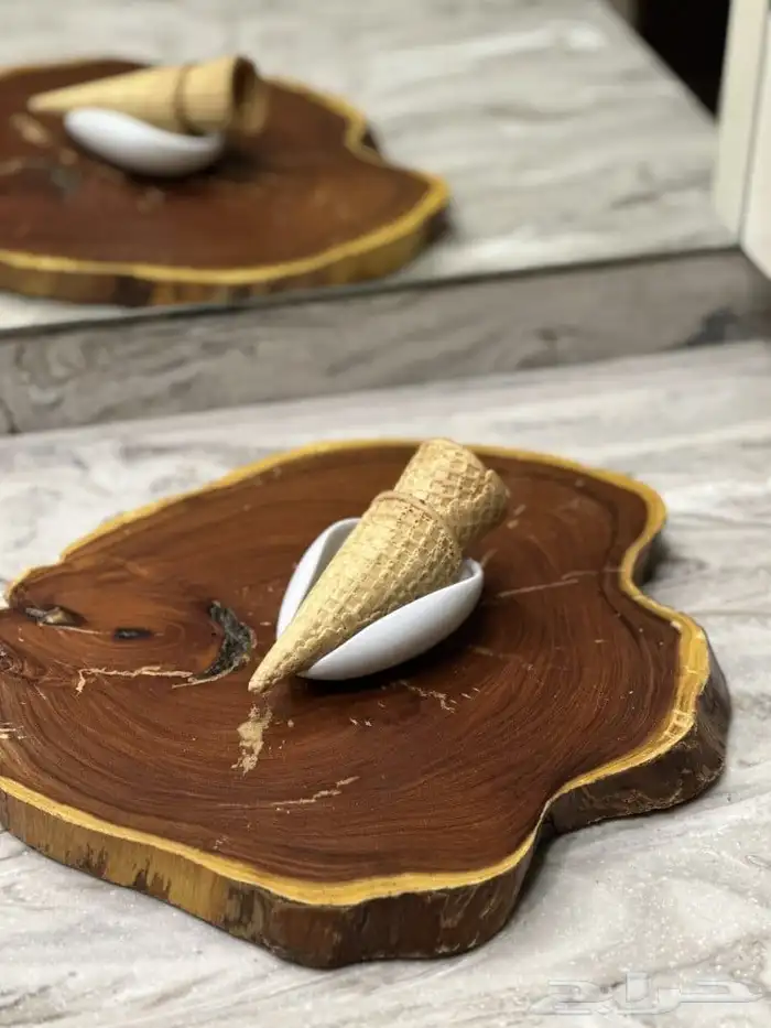 بسكوت ايس كريم وافل سكري 1