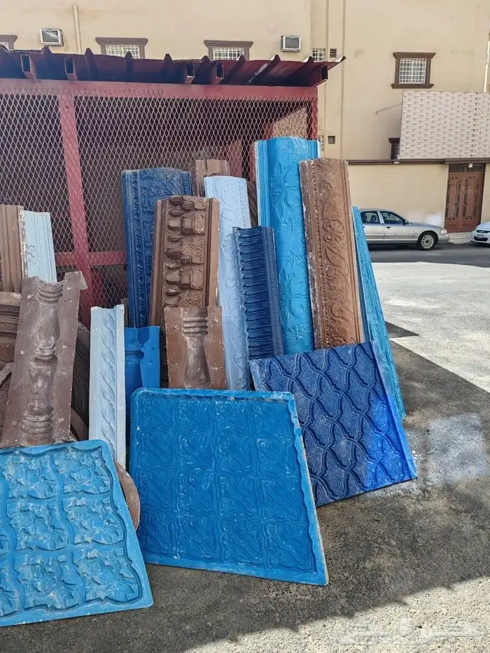 قوالب فايبر لتصنيع الزخارف الجبسية 0