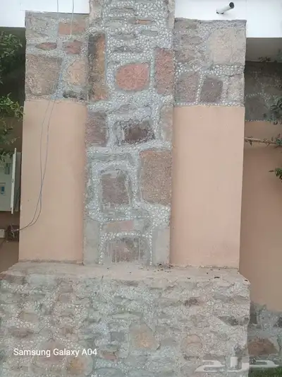 يوجد معلمين تلبيسات حجر تنومه وحجر بللحمر وحجرطبيعي 3