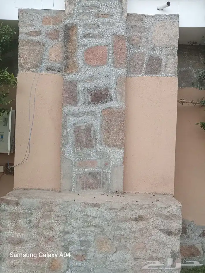يوجد معلمين تلبيسات حجر تنومه وحجر بللحمر وحجرطبيعي 3
