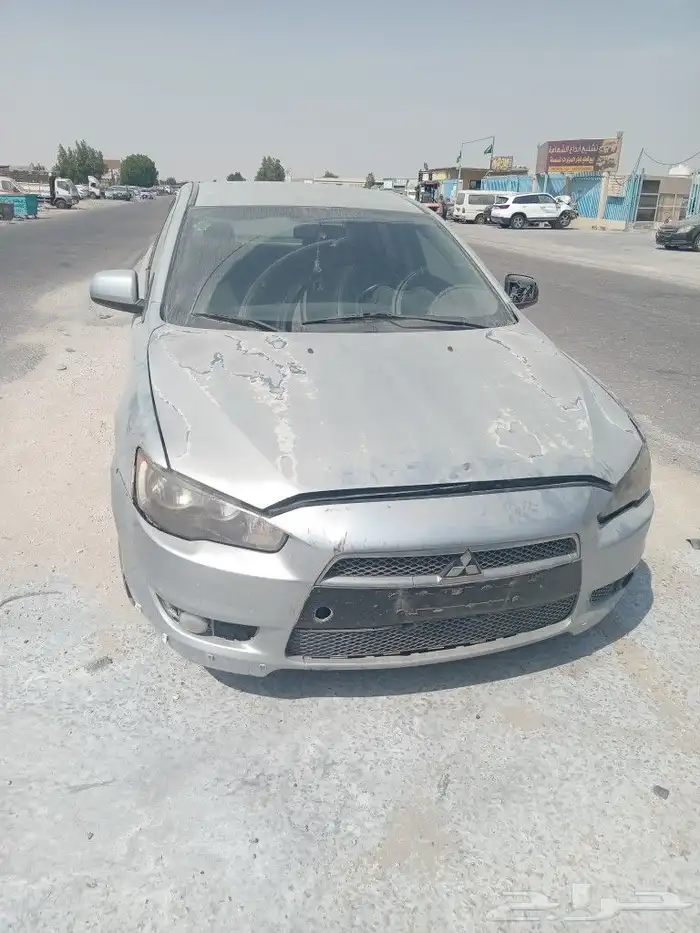 متسيبوشي لانسر اي اكس 2008 قطع غيار فقط تشليح 2