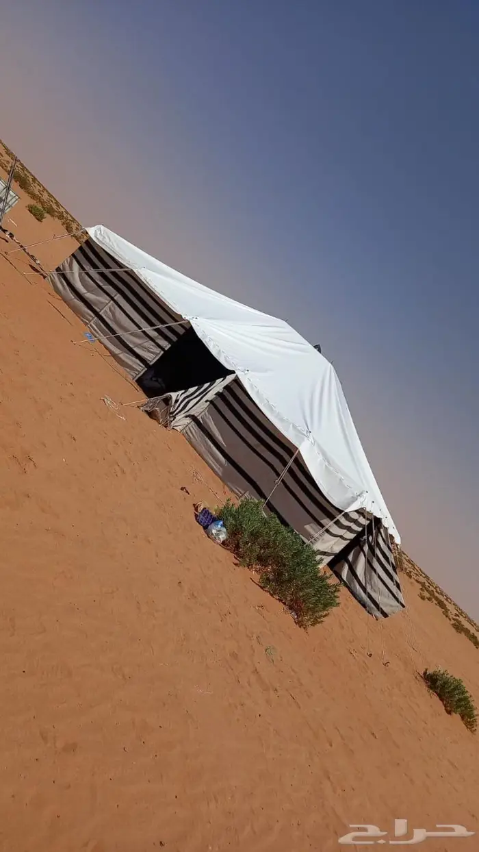 تجهيز مخيمات بيوت شعر ابيض حمامات فيبر 8
