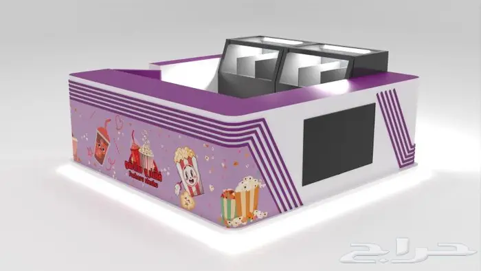 بوثات معارض تنفيذ وتصميم اكشاك مولات 0