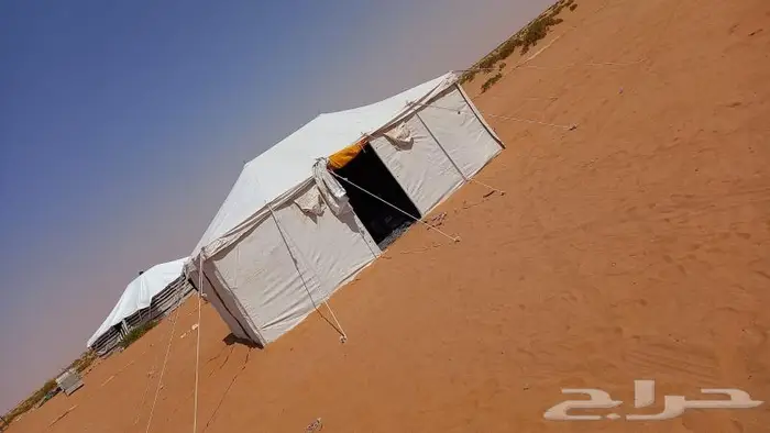 تجهيز مخيمات بيوت شعر ابيض حمامات فيبر 2