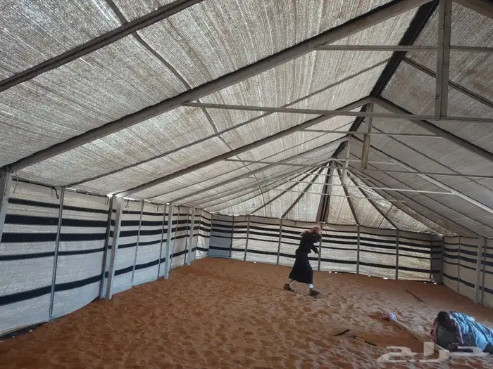 تجهيز مخيمات بيوت شعر خيام حمامات 1